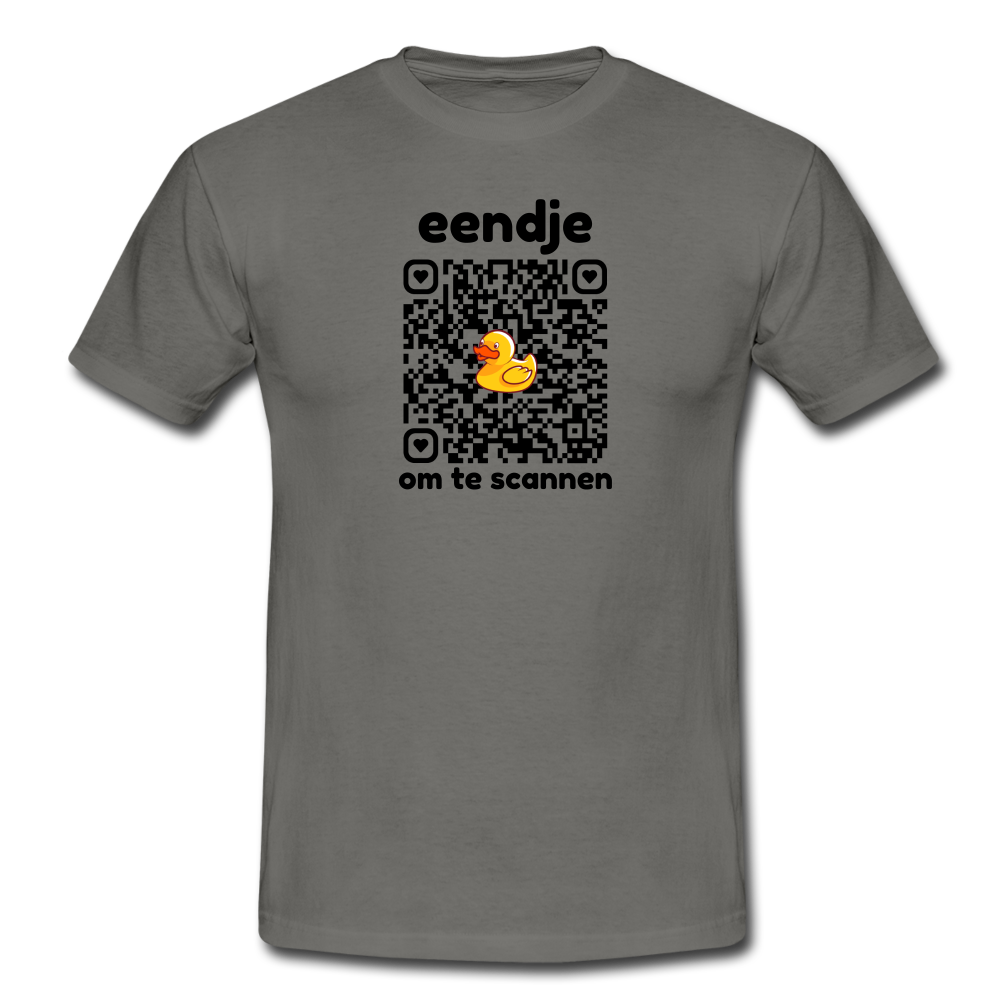 eendje om te scannen - T-shirt (man) - grafietgrijs