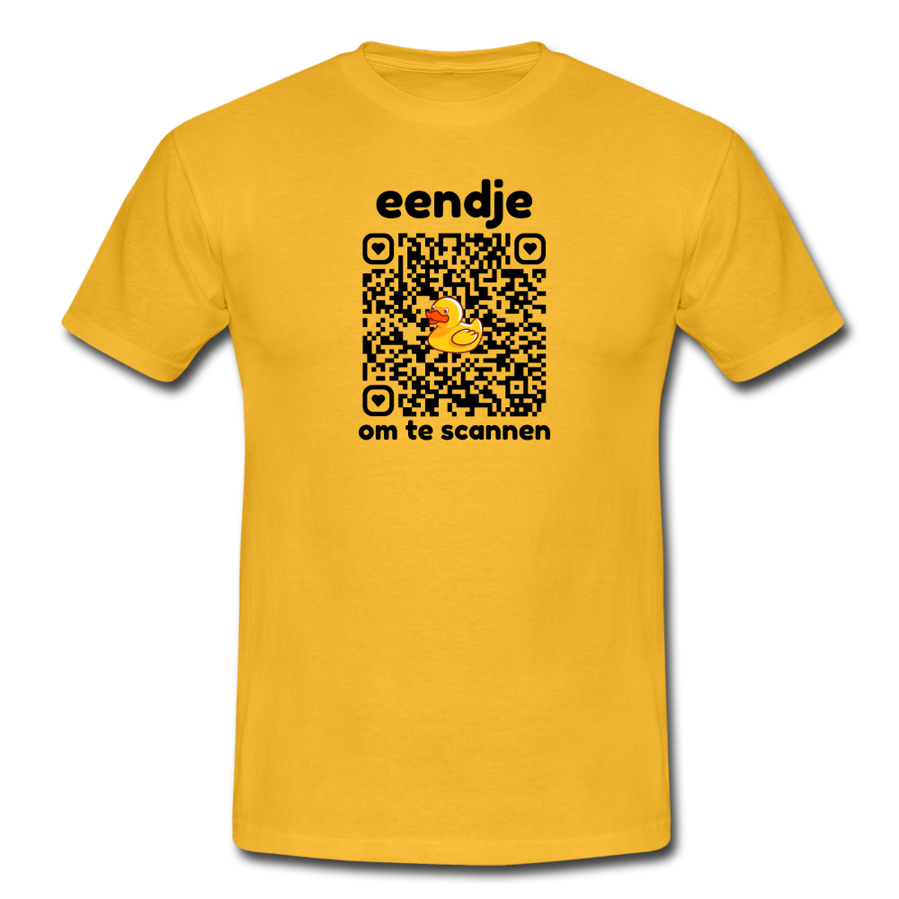 eendje om te scannen - T-shirt (man) - geel