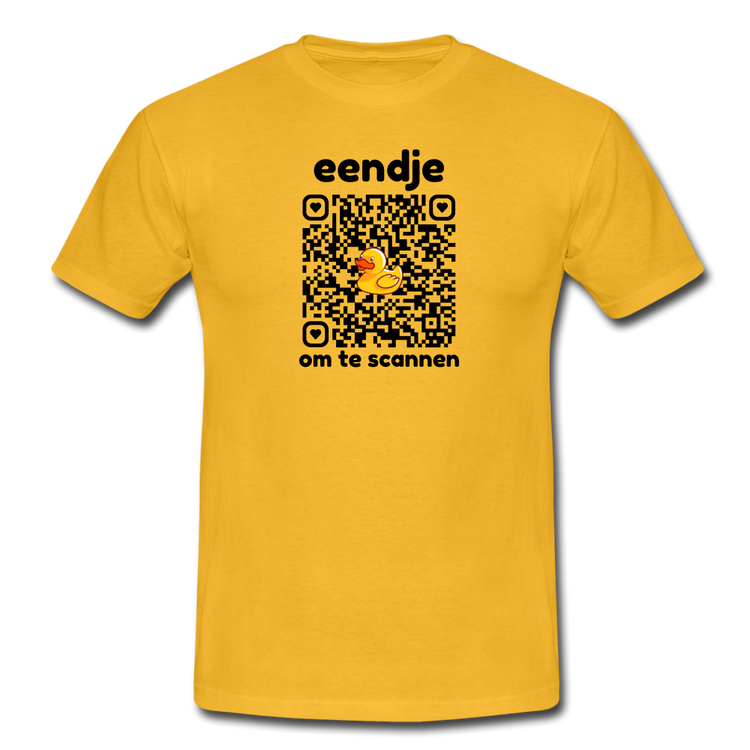 eendje om te scannen - T-shirt (man) - geel