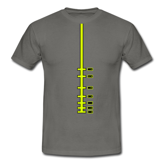 stopbar- T-Shirt (man) - grafietgrijs